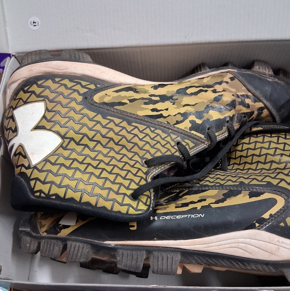 Under Armour Camo Baseball Cleats